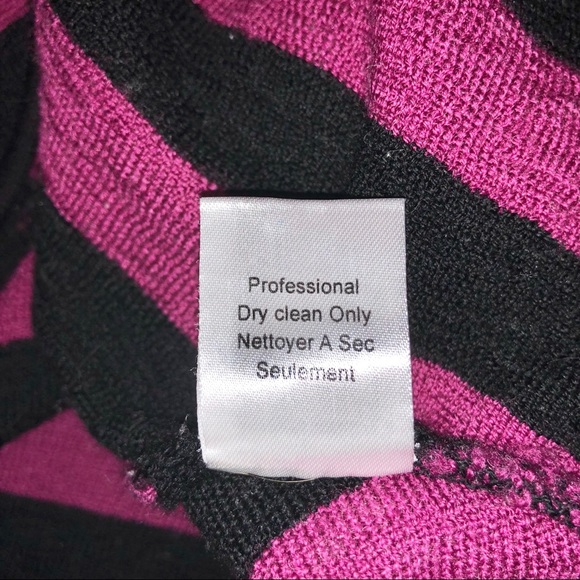 Alice + Olivia Striped Wool Dress Size M - Picture 5 of 6